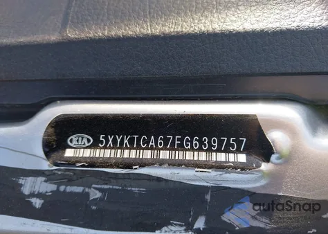 2015 Kia Sorento Lx из США, поврежденный, VIN 5XYKTCA67FG639757